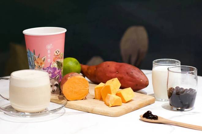 Sweet Potato Fresh Milk 地瓜鮮奶(No Tea)